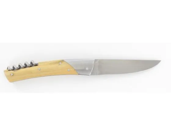 Sabatier Régional | Traditionnel<Thiers 11 cm BUIS avec tire-bouchon