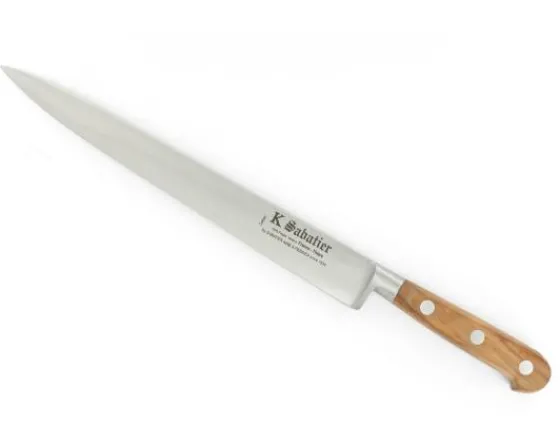 Sabatier Couteaux Lame Carbone | Couteaux À Viande<Tranchelard 25 cm  - Acier Carbone - Manche Olivier