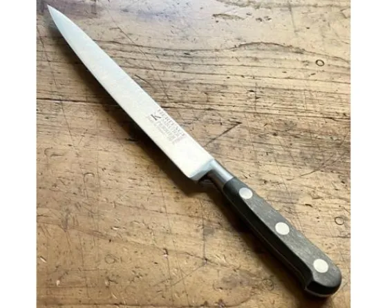 Sabatier Couteaux Lame Acier Inoxydable | Couteaux À Viande<Tranchelard 25 cm - bois noir - rivets inox