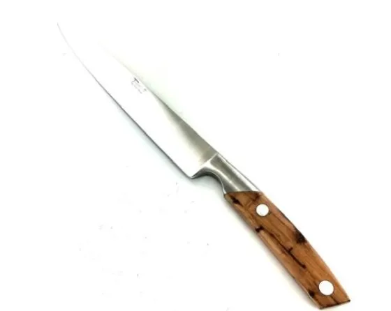 Sabatier Couteaux Lame Acier Inoxydable | Couteaux À Viande<Tranchelard 25 cm - Le Thiers par Goyon - Manche Genévrier