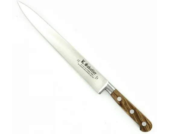 Sabatier Couteaux Lame Acier Inoxydable | Couteaux À Viande<Tranchelard 25 cm - Manche Olivier