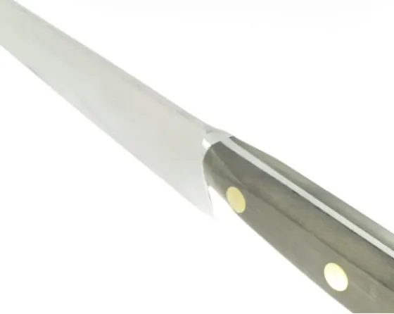 Sabatier Couteaux Lame Acier Inoxydable | Couteaux À Viande<Tranchelard 30 cm Canadien - INOX - Bois Noir ICATL30