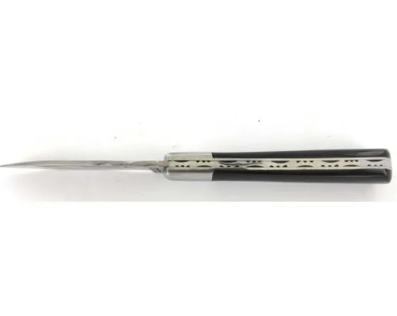Sabatier Régional | Traditionnel<Yssingeaux 11 cm - Corne Noire - Guilloché